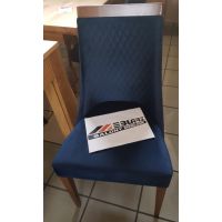 PAGED - WYPRZEDAŻ SWING KARO Krzesło Buk | Buk kawowy | Tkanina Monolith 77 | 4 sztuki | DOSTĘPNE OD RĘKI