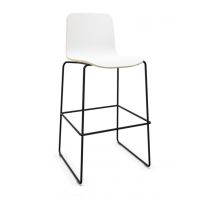 NOWY STYL - VAPAA Krzesło Barowe FRAME CHAIR HKR CFS W | Sklejka Laminowana