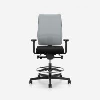 NOWY STYL - X-LINE Fotel Obrotowy Konturowy COUNTER SWIVEL CHAIR MESH | Oparcie Siatkowe | RING | Zgodny z Rozporządzeniem z 2023 roku